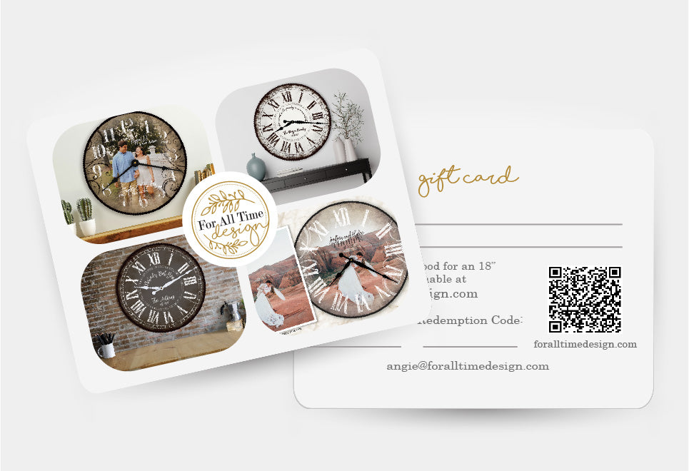 For All Time Design Gift Card