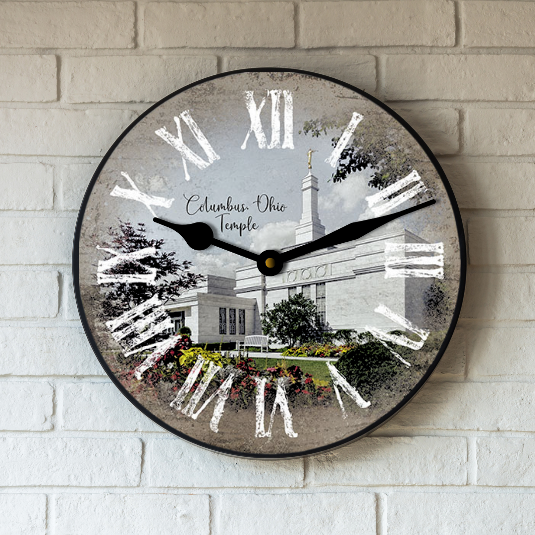 Personalized Temple Clock