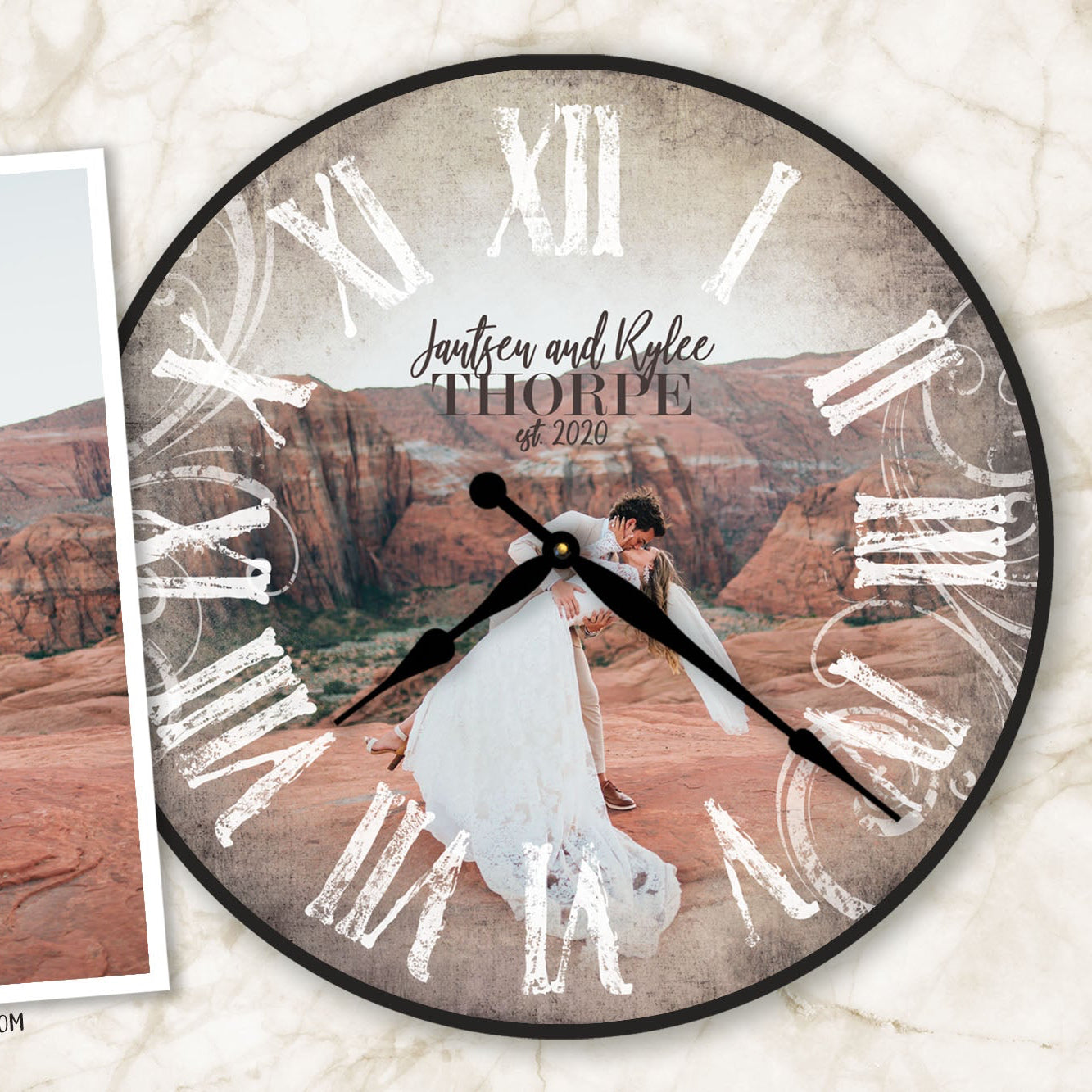Photo to Clock Sample