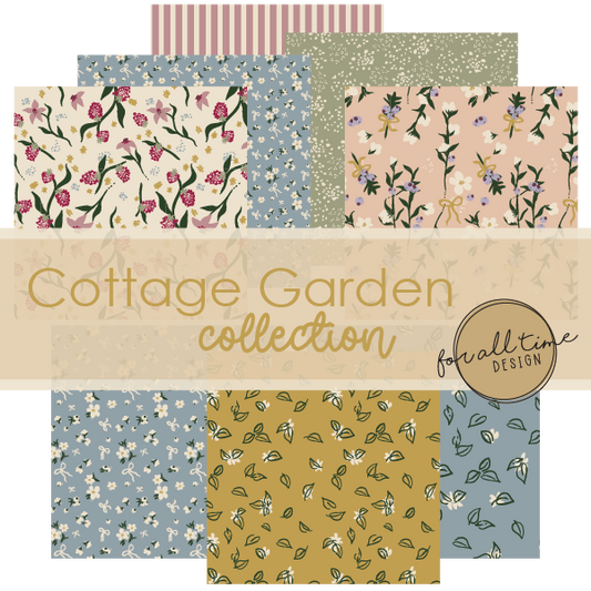 Cottage Garden Seamless Pattern Collection