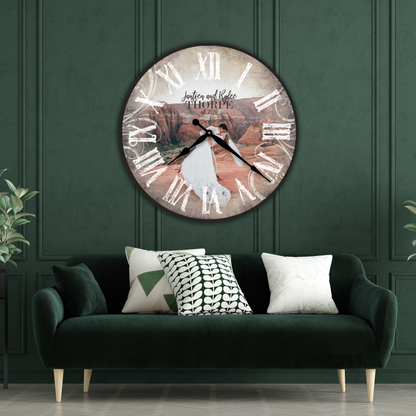 Custom Designed Photo Clock